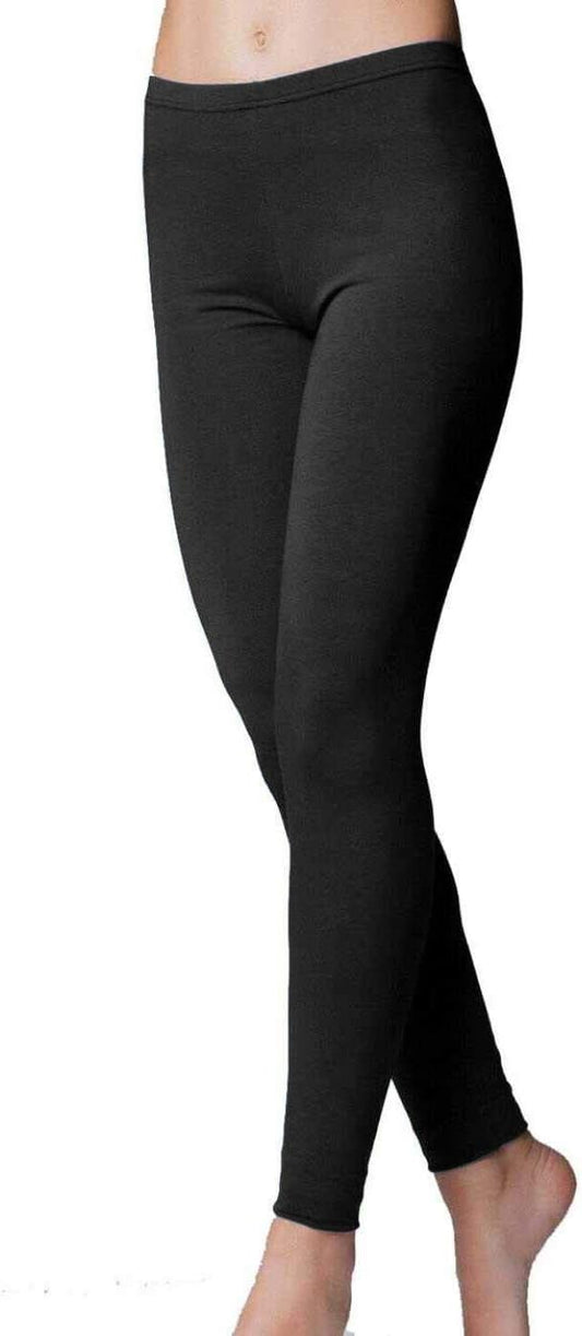 JADEA leggings in cotone elasticizzato calibrato taglie forti art. 4200