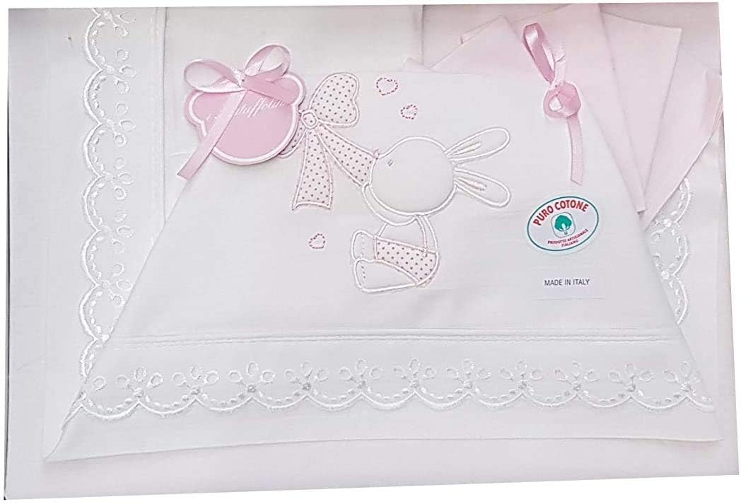 COMPLETO COMPOSè LETTINO ROSA I BATUFFOLINI ROSA DISEGNI ASSORTITI - Home Shopping Italia 