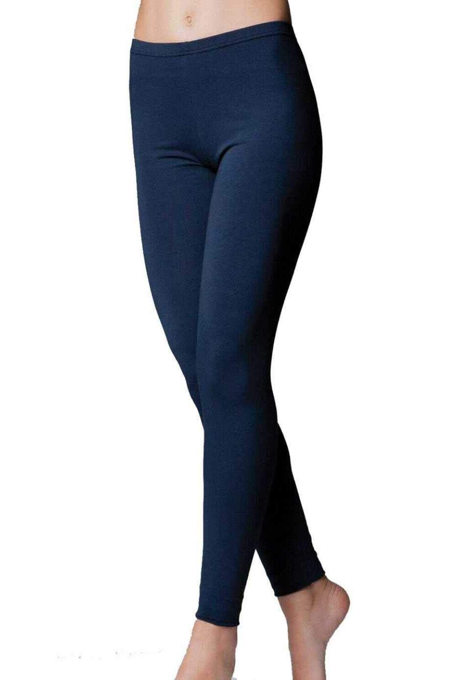 JADEA leggings in cotone elasticizzato calibrato taglie forti art. 4200 Home Shopping Italia 