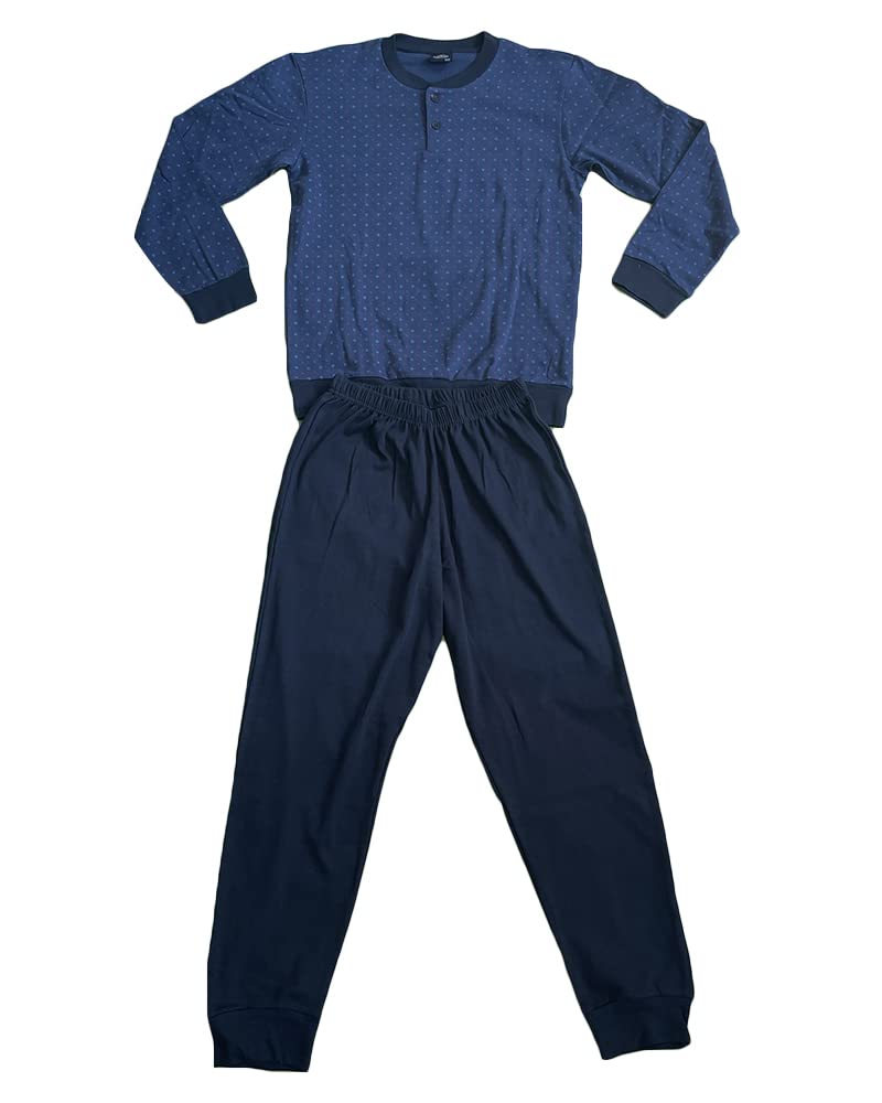 Pigiama Uomo Due Pezzi Manica Lungo Invernale - Il Granchio - Home Shopping Italia 