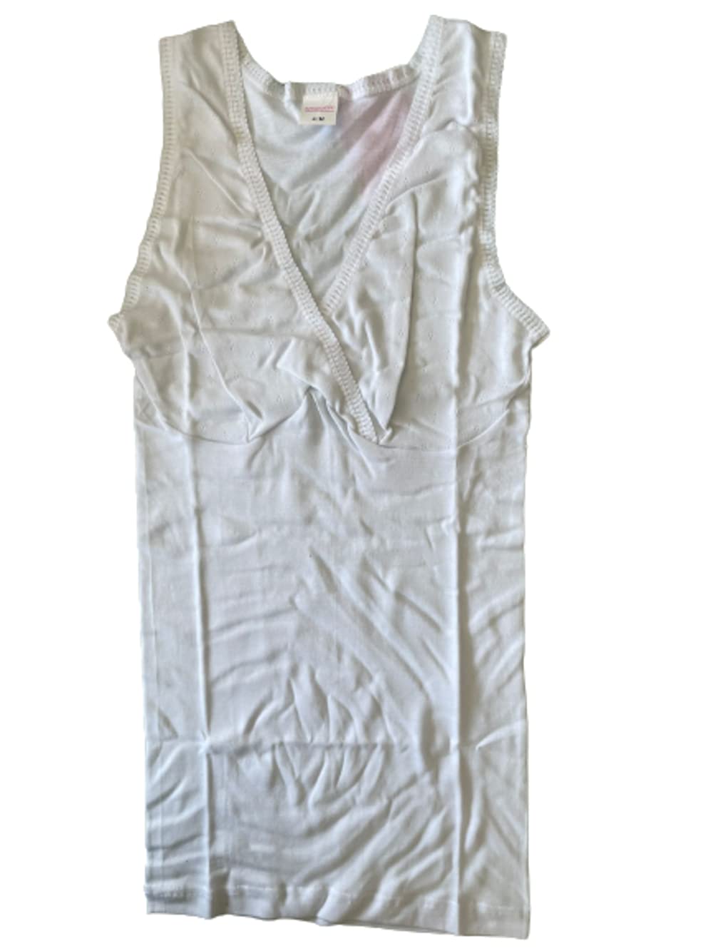 Intissimopiù 6 Canotte Donna con Forma Seno Spalla Larga Art. 924 e Spalla Stretta 925 Costina Bianco Home Shopping Italia 