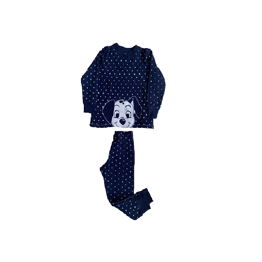 Sabor Pigiama Bambina Lungo Due Pezzi in Cotone Interlock - Carica dei 101 - Home Shopping Italia 