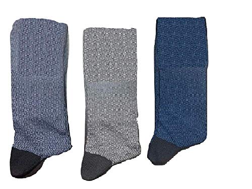 6 Paia calza lunga corta uomo fantasia assortita varie taglie - Renato Balestra