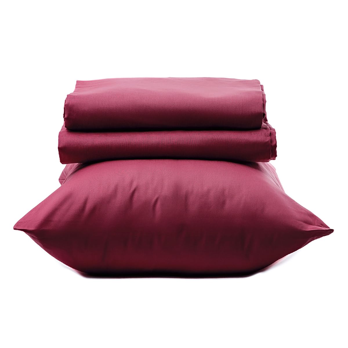 Intrecci Home Completo Lenzuola Matrimoniale, Set Lenzuola in Puro Cotone, Lenzuolo sopra 260x300cm + Lenzuolo sotto 180x200+30cm + 2 federe 52x82cm, Made in Italy, Elegante, Confortevole, Tinta Unita - Home Shopping Italia 