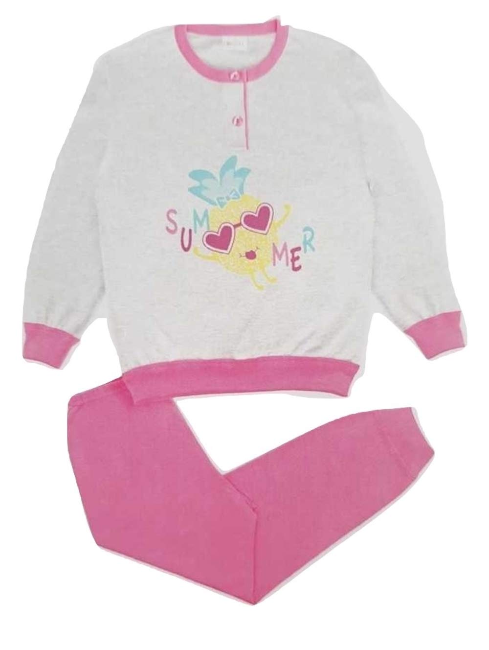 Sogno Sondesto Pigiama Bimba Ragazza Lungo Due Pezzi Cotone Jersey Vari Articoli - Home Shopping Italia 