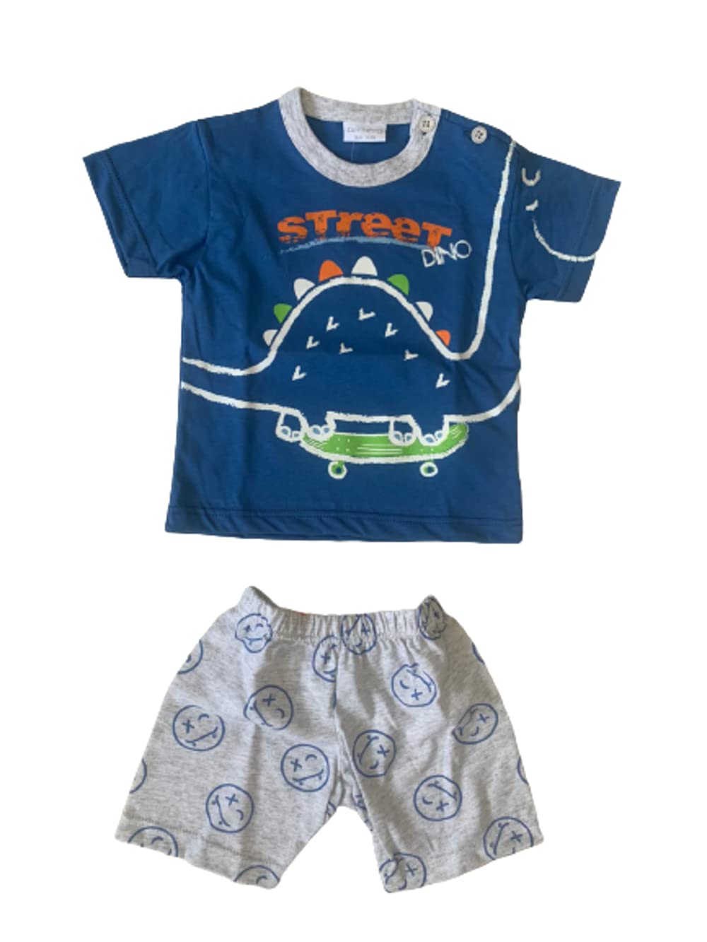 Pigiama Neonato Due Pezzi in Cotone Varie Taglie e Modelli - Primero - Home Shopping Italia 