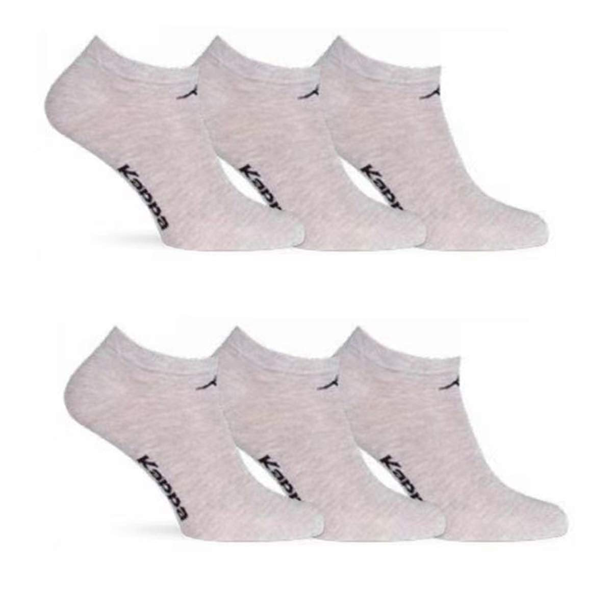 Kappa 6 paia calzini, calzini fantasmini invisibili,calzini sneakers in cotone,modello unisex, vari assortimenti - Home Shopping Italia 