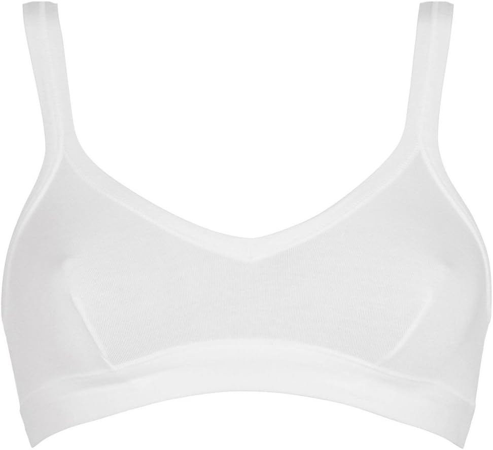 Cotonella, Brassiere in Morbido Cotone Bielastico - Comoda Brassiere dai Bordi Extracomfort - Art. GD065 - Home Shopping Italia 