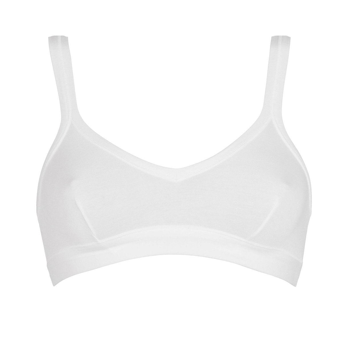 Cotonella, Brassiere in Morbido Cotone Bielastico - Comoda Brassiere dai Bordi Extracomfort - Art. GD065 - Home Shopping Italia 