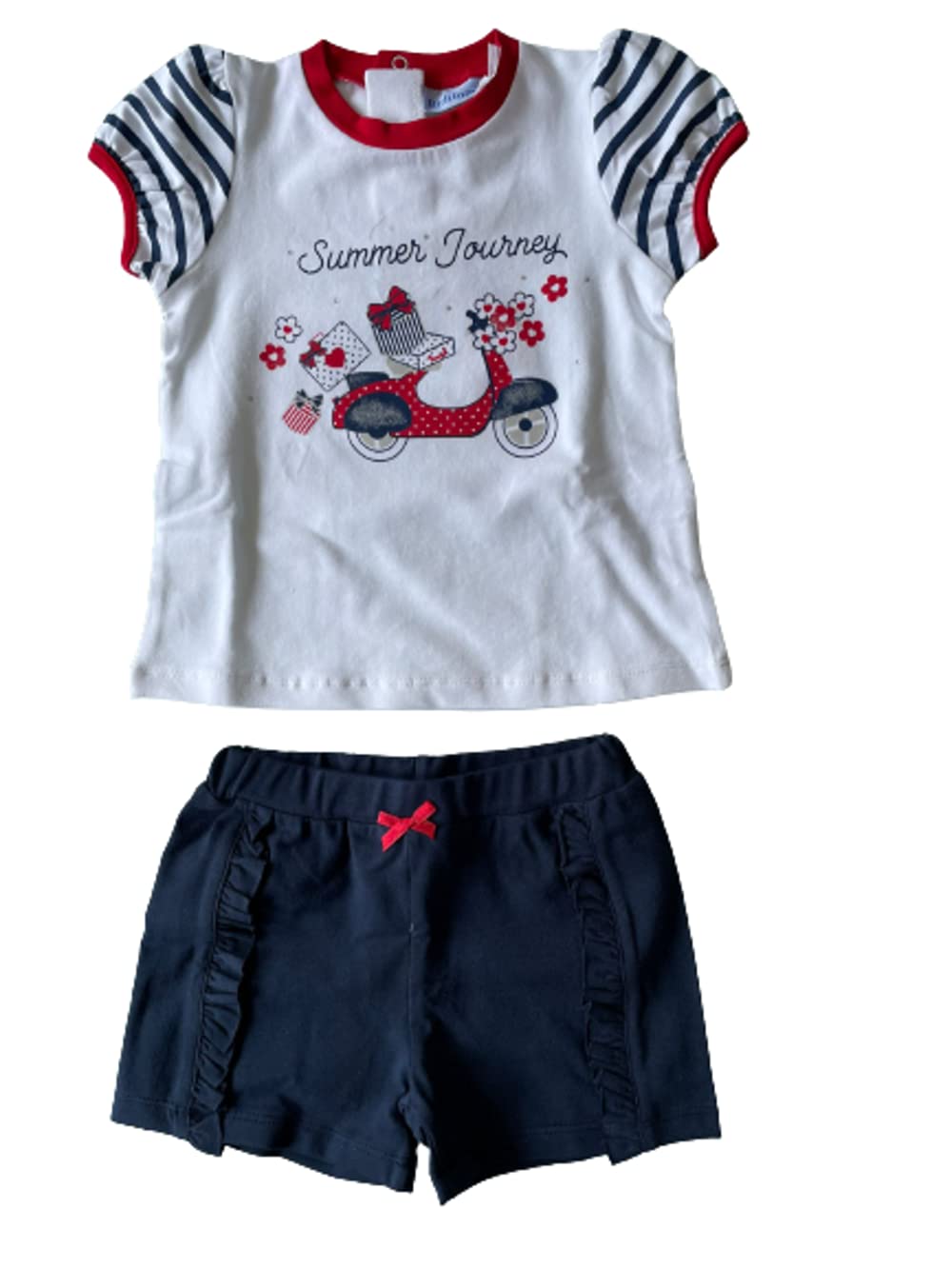 Bidibimbo Completo Corto neonata Cotone Maniche Corta e Senza Maniche - Home Shopping Italia 