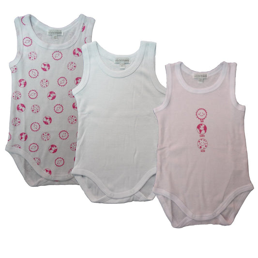 liabel 3 Body neonata/o Spalla Larga 100% Cotone Art. 05832B/T1457 - Home Shopping Italia 