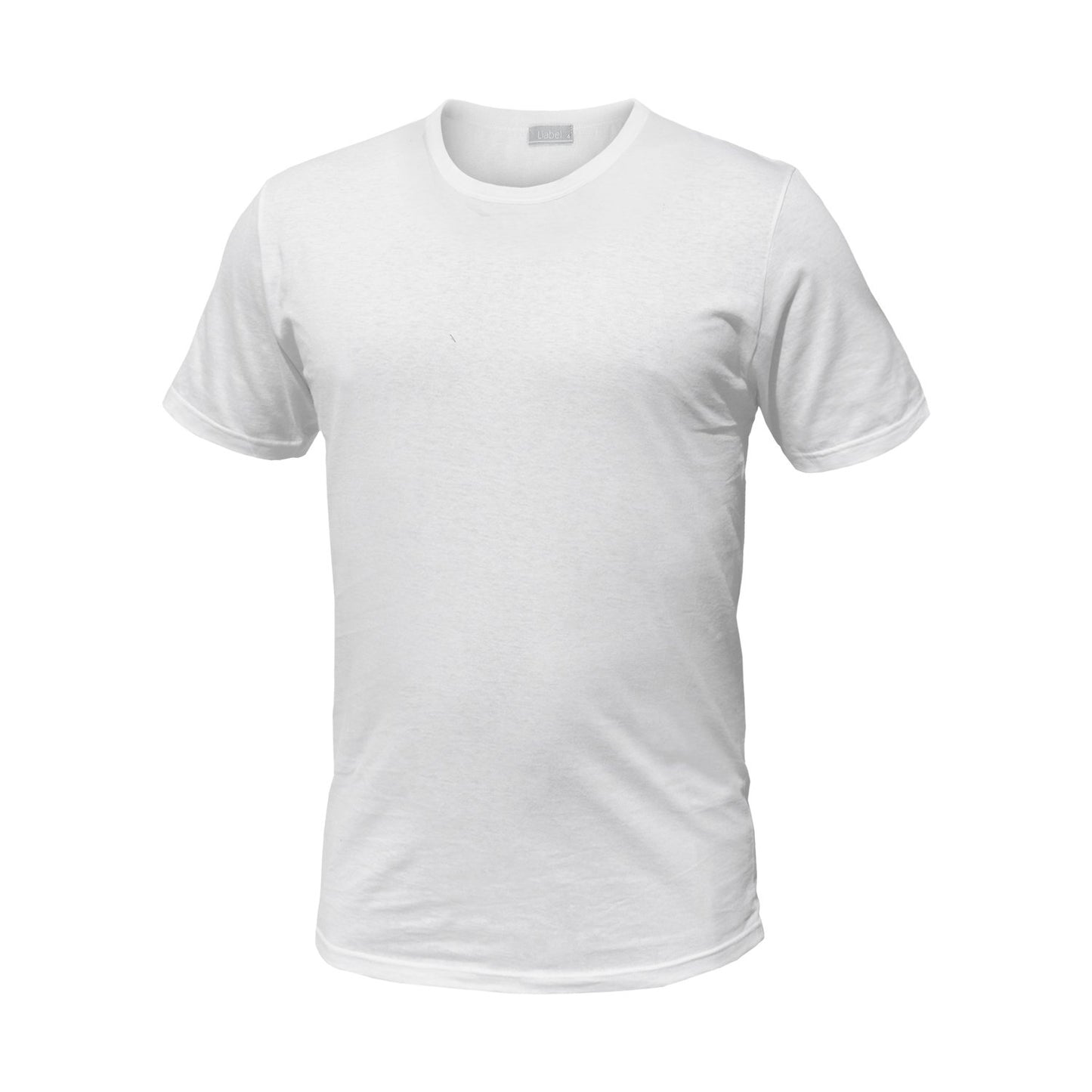 LIABEL Pack 6 T-Shirt Manica Corta Cotone Bianco Assortito Art.4428 - Home Shopping Italia 