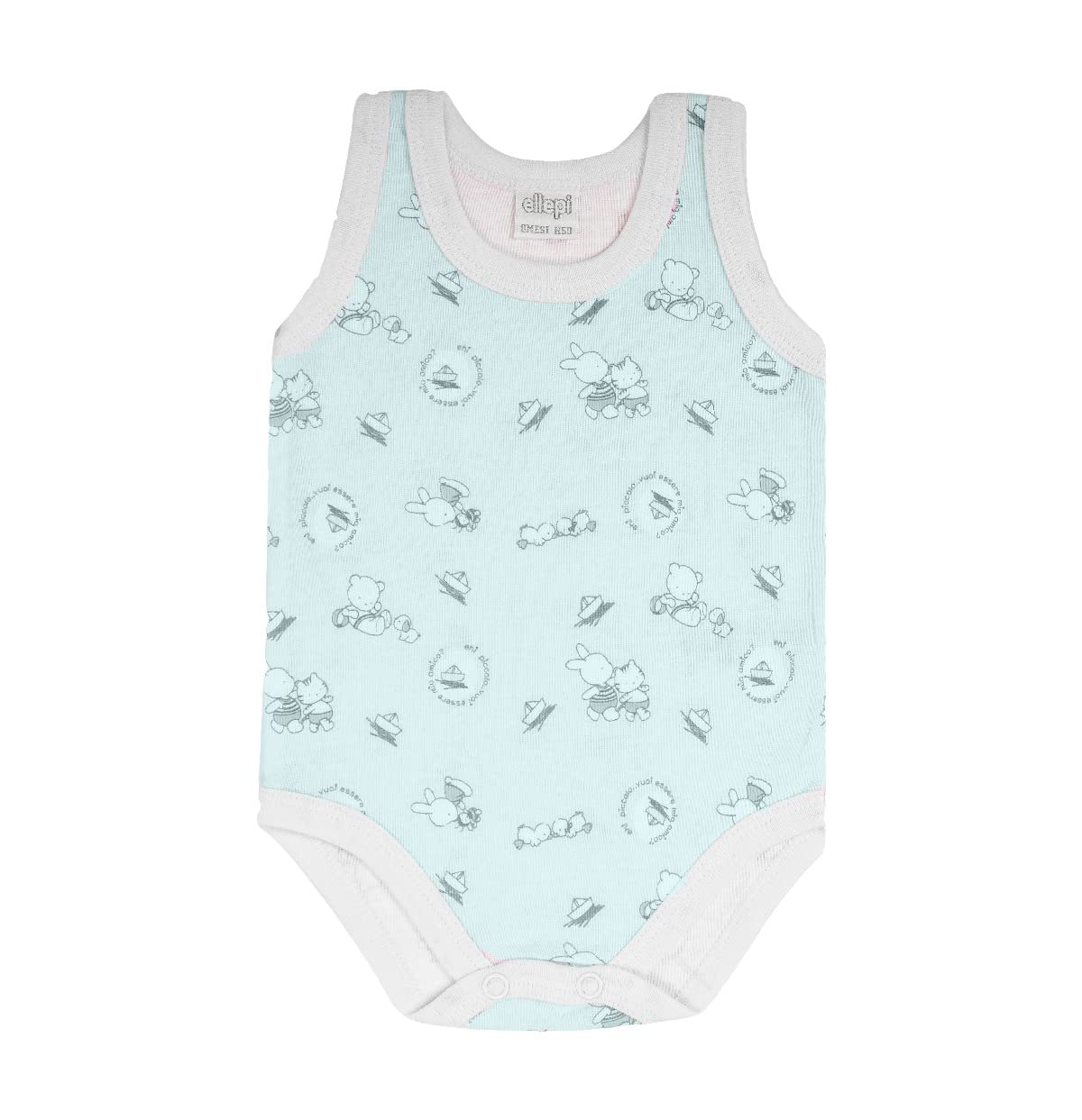 6 body da neonato neonata rosa celeste spalla larga mezza manica caldo cotone o cotone