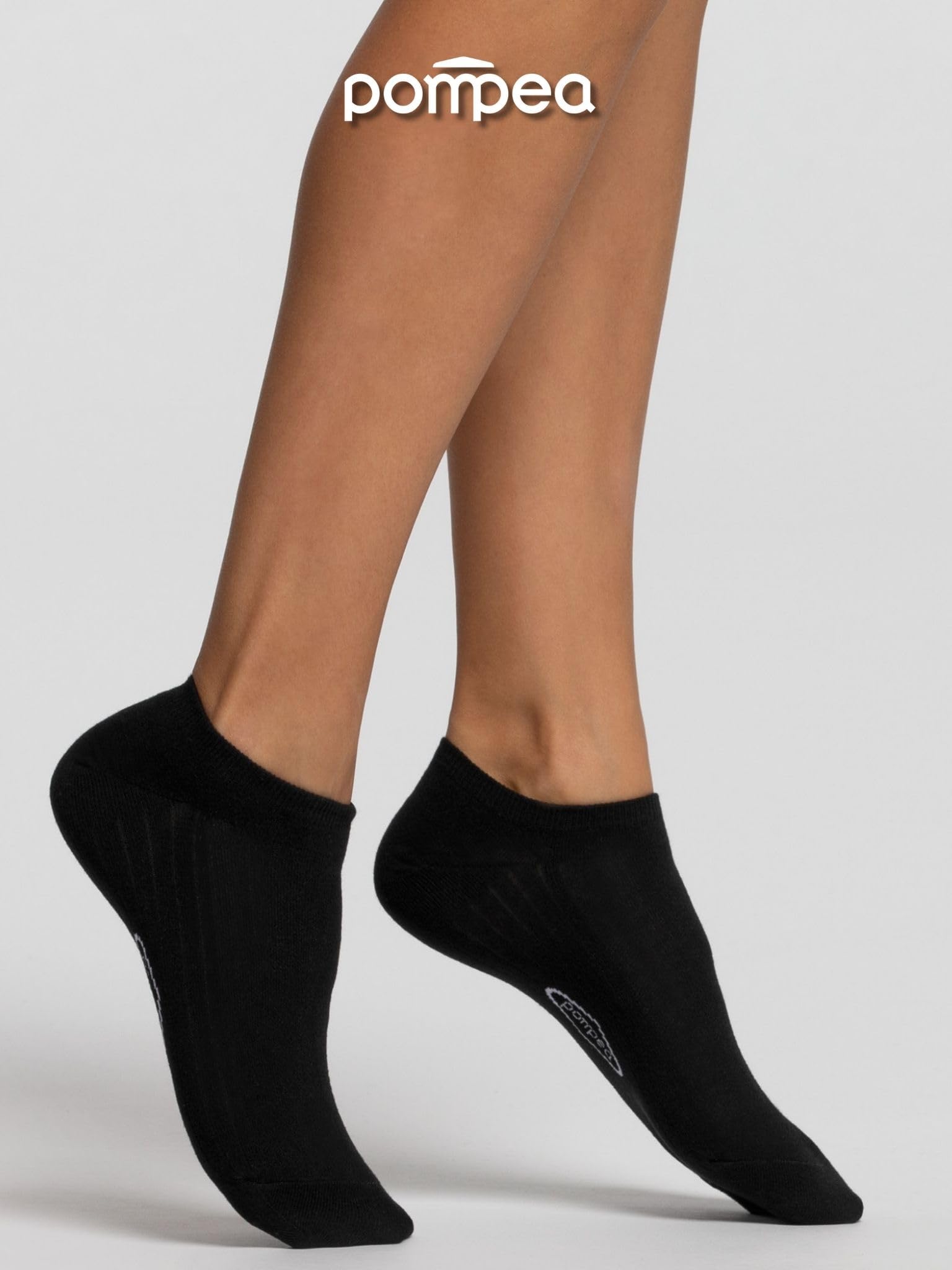 POMPEA Cotton Calzini alla Caviglia (Pacco da 3) Donna - Home Shopping Italia 