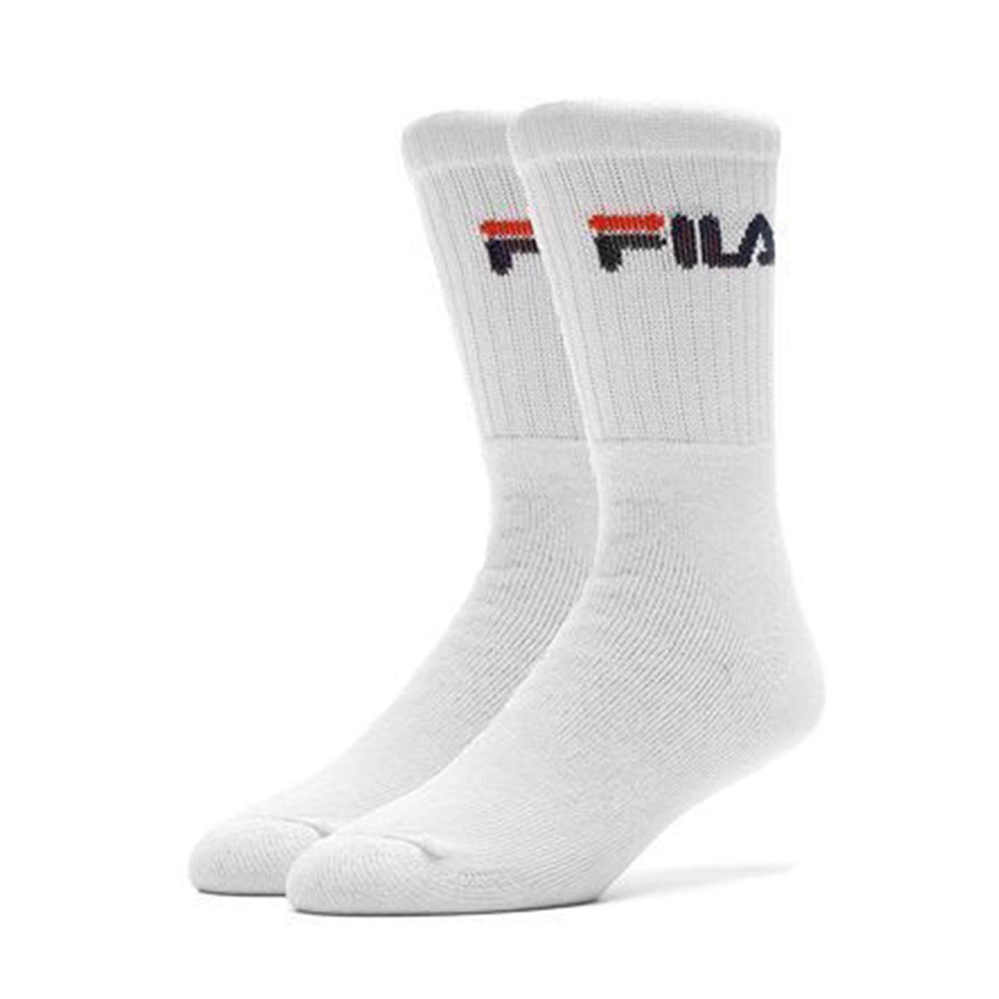 Fila tennis socks with logo bands, terry, unisex, 6 pairs (1 pack of 3 pairs) - Home Shopping Italia 