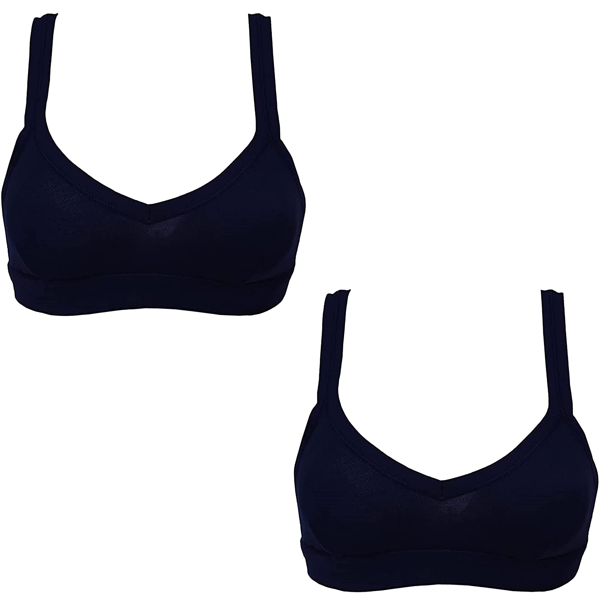 Cotonella, Brassiere in Morbido Cotone Bielastico - Comoda Brassiere dai Bordi Extracomfort - Art. GD065 - Home Shopping Italia 