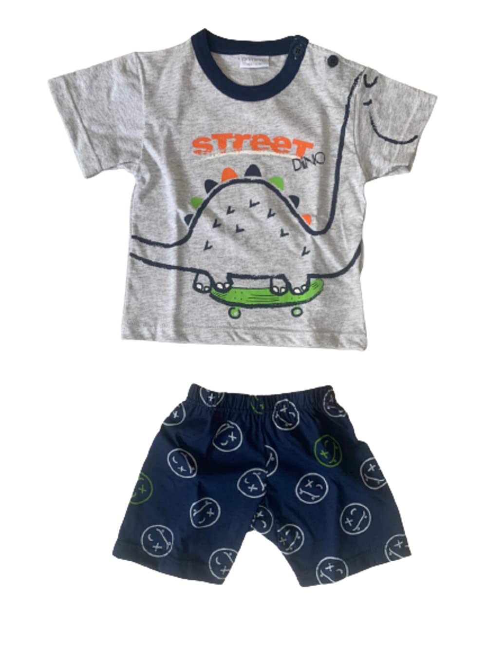 Pigiama Neonato Due Pezzi in Cotone Varie Taglie e Modelli - Primero - Home Shopping Italia 