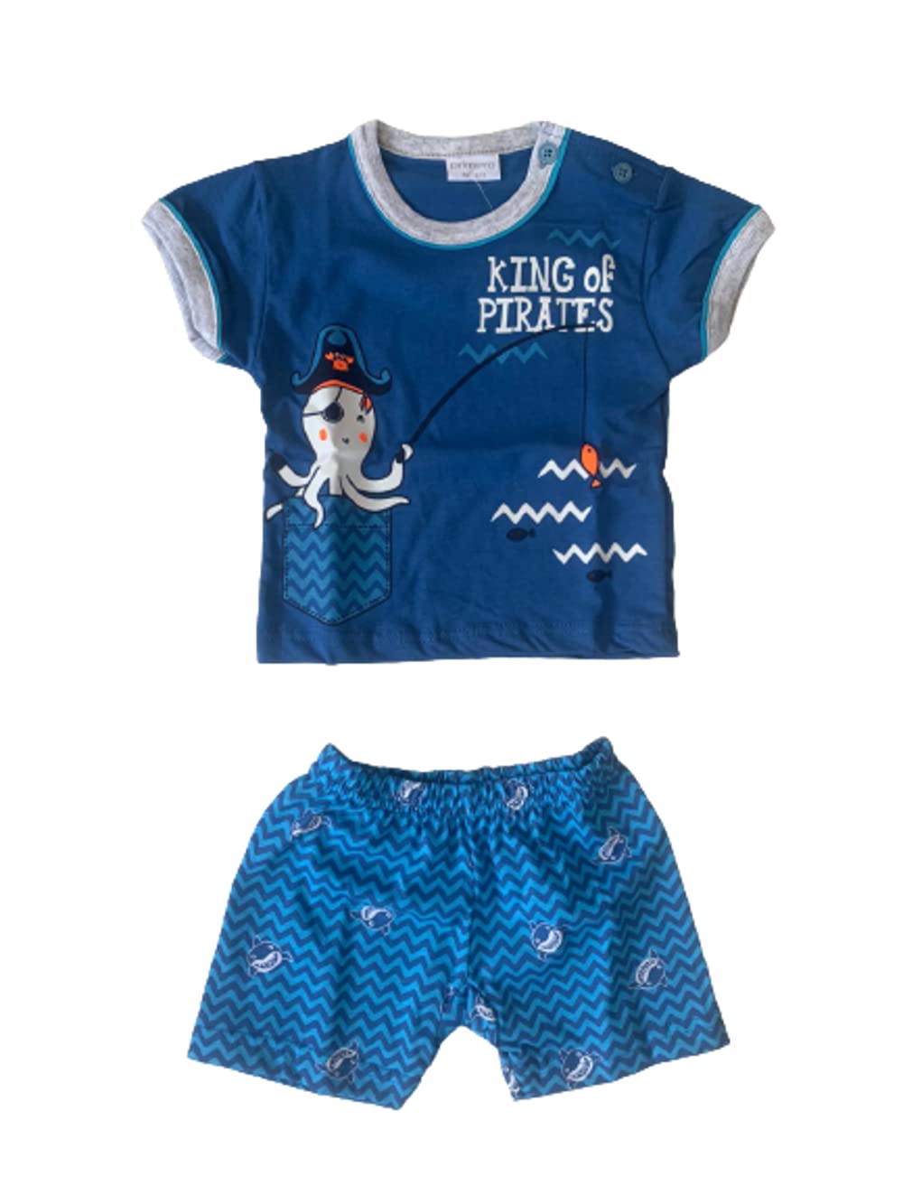 Pigiama Neonato Due Pezzi in Cotone Varie Taglie e Modelli - Primero - Home Shopping Italia 