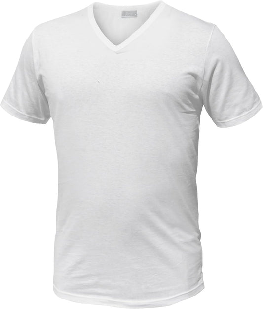 Liabel Maglia T-Shirt Uomo in Caldo Cotone Felpato nei Colori Bianco e Nero 3pz - Home Shopping Italia 