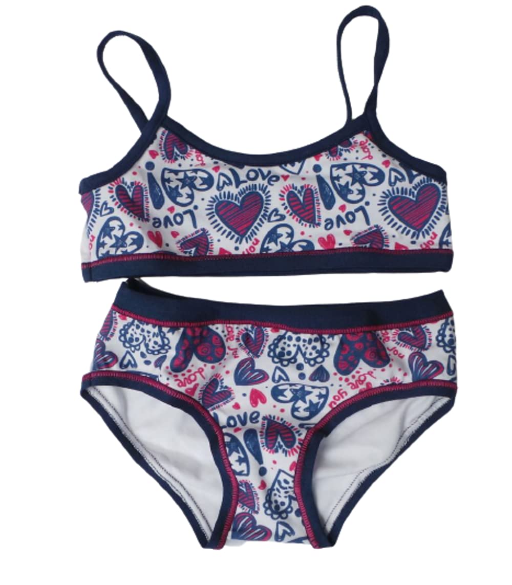 Coordinato Bambina e Ragazza Corpetto e Slip con bretelline Varie Fantasie Home Shopping Italia 