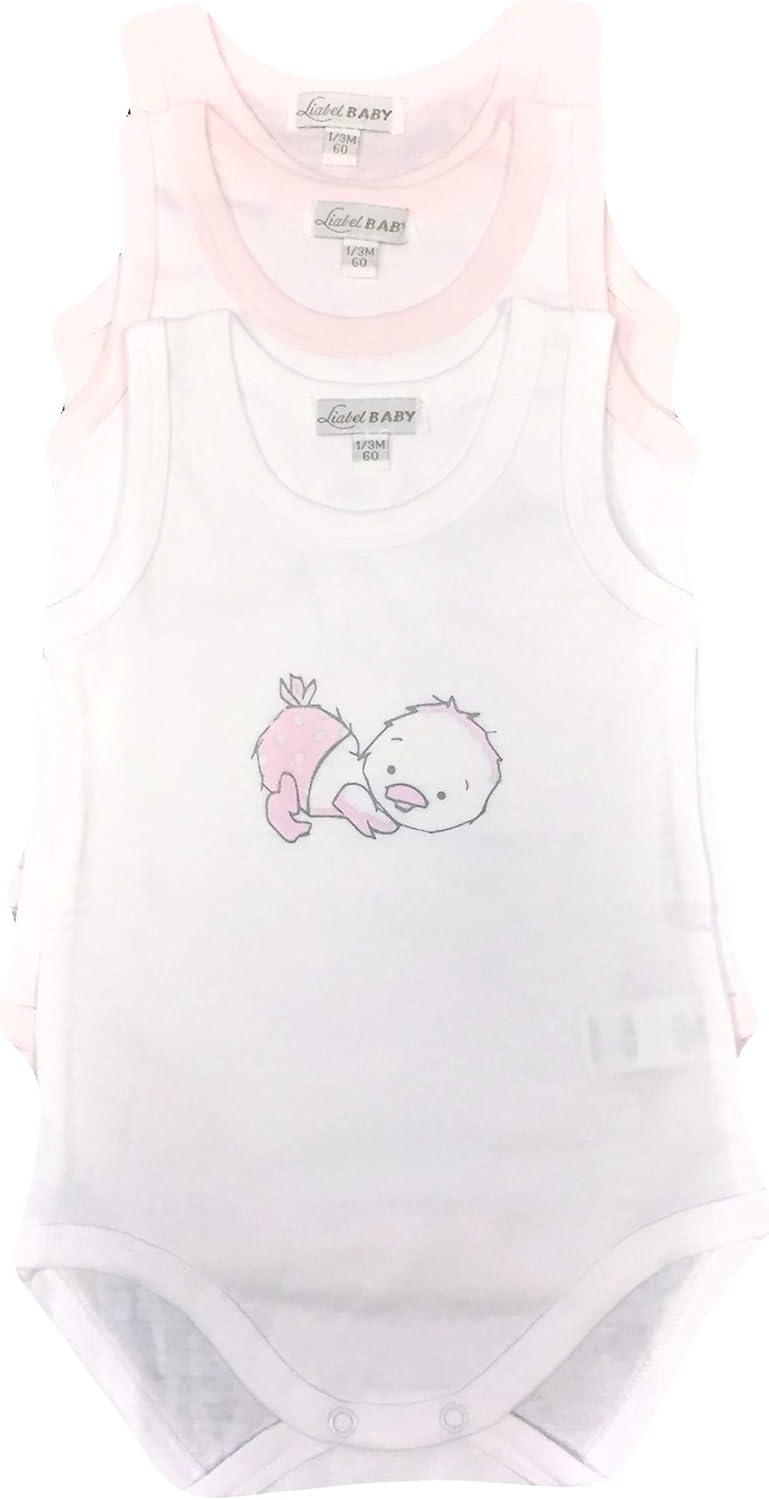 Confezione da 3 Body NEONATA Spalla Larga Linea Body Collection LIABEL in 100% Cotone. Accessori Nichel Free. - Home Shopping Italia 
