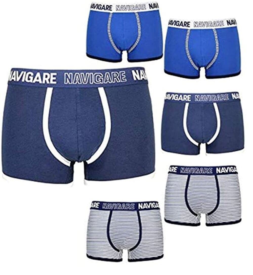 3 Pezzi di Boxer Linea Moda Tinta Unita Fantasia a Righe Forme Geometriche Cotone Elasticizzato Immagine INDICATIVA Home Shopping Italia 