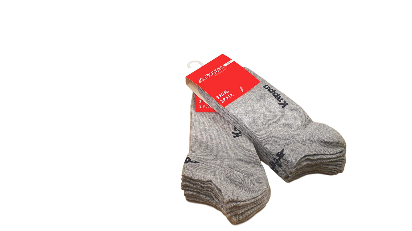 Kappa 6 Paia Calzini Fantasmini in cotone Unisex - Home Shopping Italia 