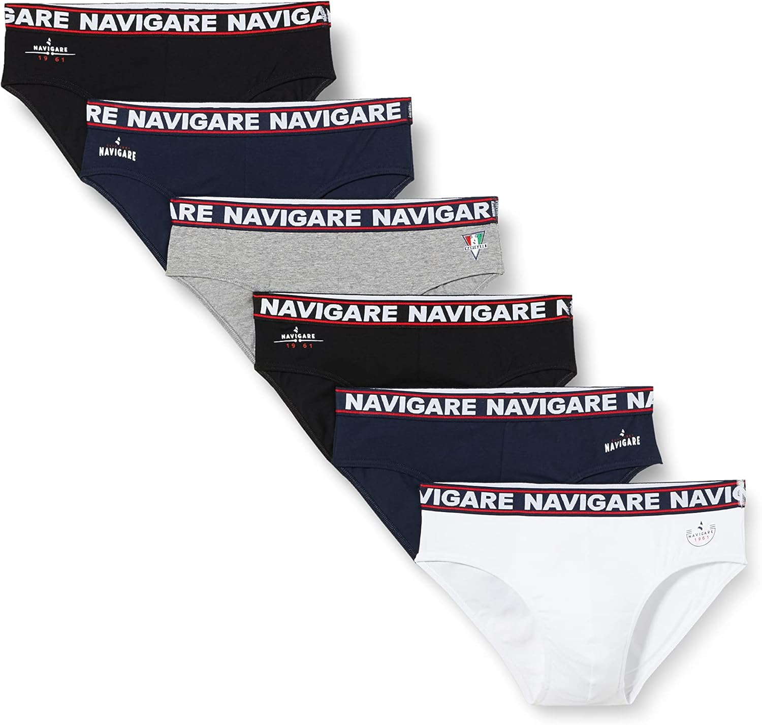 Navigare Slip (Pacco da 6) Uomo