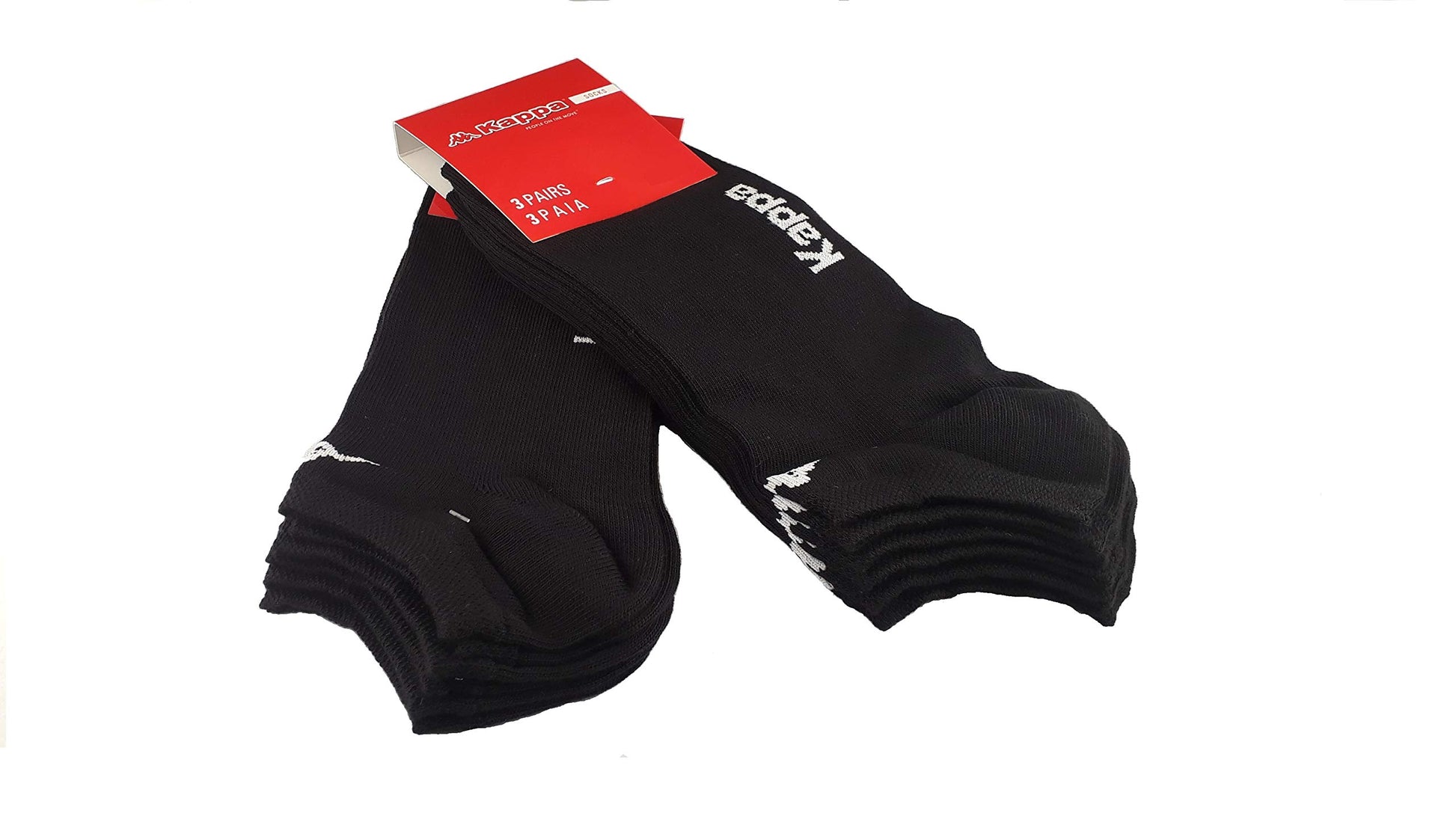 Kappa 6 Paia Calzini Fantasmini in cotone Unisex