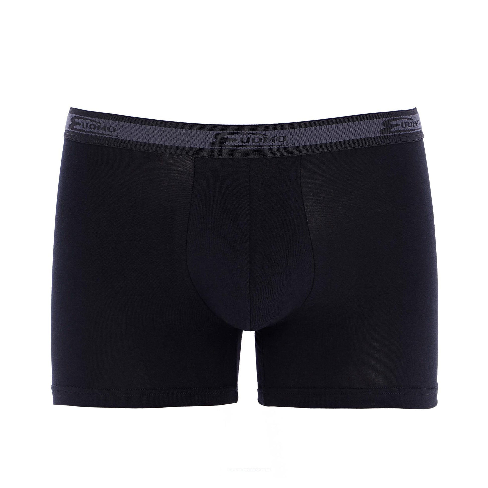 Cotonella 6 Boxer Uomo 2384 Cotone BIELASTICO Elastico Esterno Bianco E Nero 3 4 5 6 7