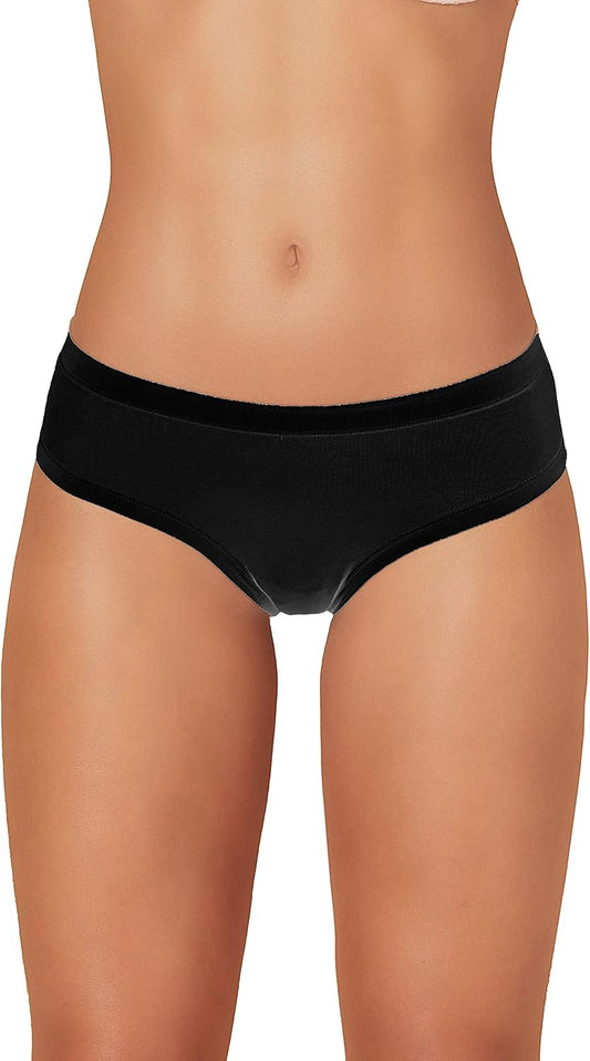 JADEA Slip Donna Midi Offerta 6-12 Pezzi, Slip Donna Cotone Elasticizzato, Slip Donna Vita Media, Slip Donna 509