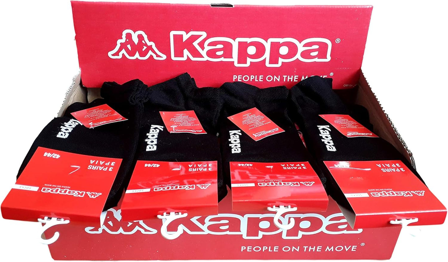 Kappa 6 Paia Calzini Fantasmini in cotone Unisex Home Shopping Italia 