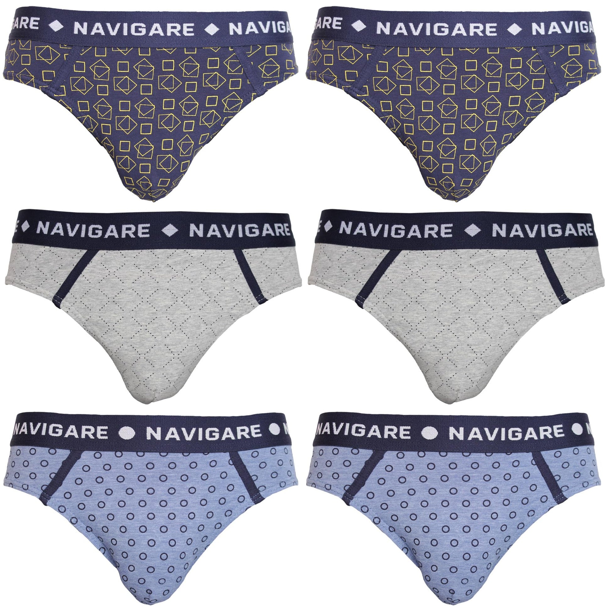 Navigare Slip (Pacco da 6) Uomo