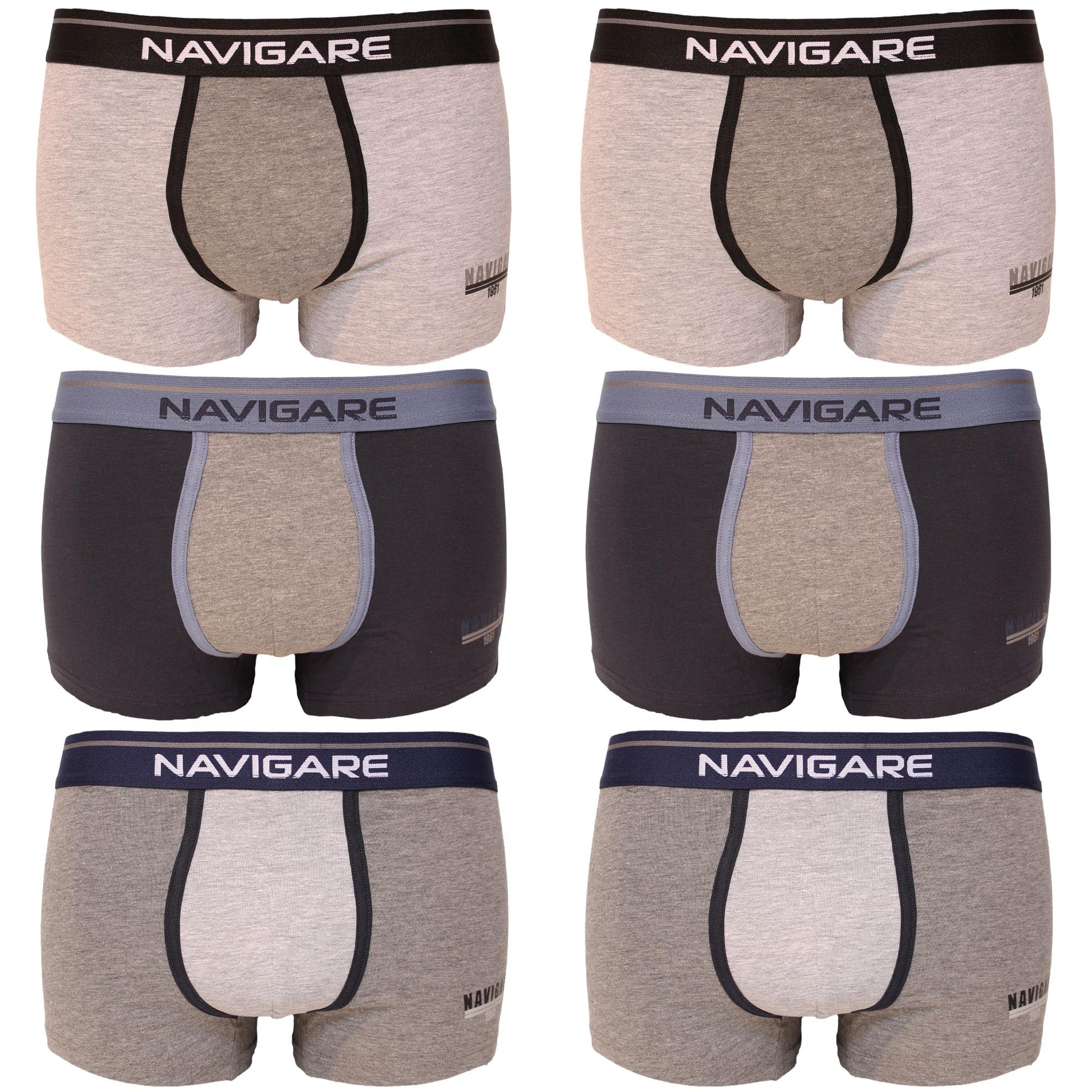 Navigare Boxer (Pacco da 6) Uomo
