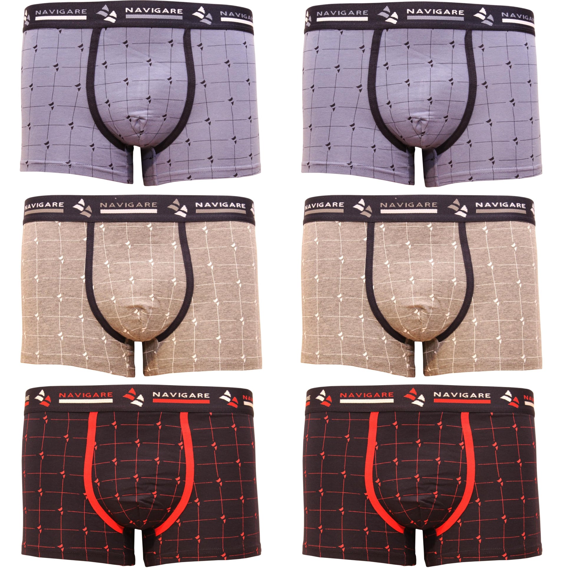 Navigare Boxer (Pacco da 6) Uomo